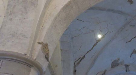 Detailansicht der Kirchenkuppel